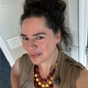 Bought this Bubble Gum necklace from @cristieo2014 right here on The Posh!